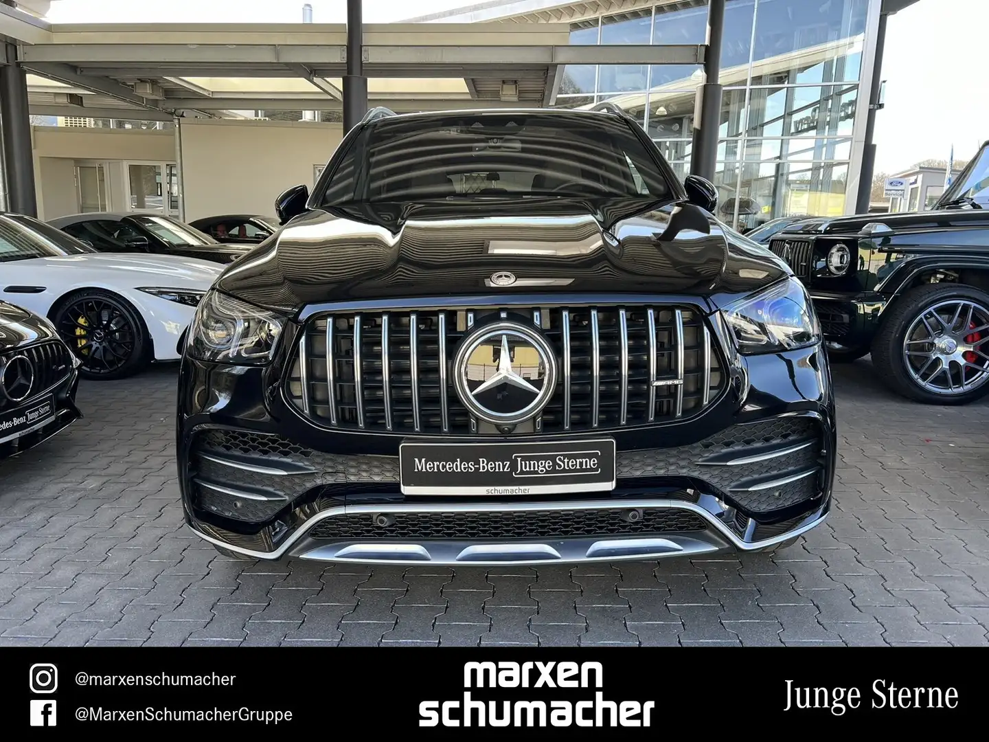 Mercedes-Benz GLE 53 AMG AMG GLE 53 4M+ Pano+PerfAGA+Carbon+HuD+Chrom+AHK Negru - 2