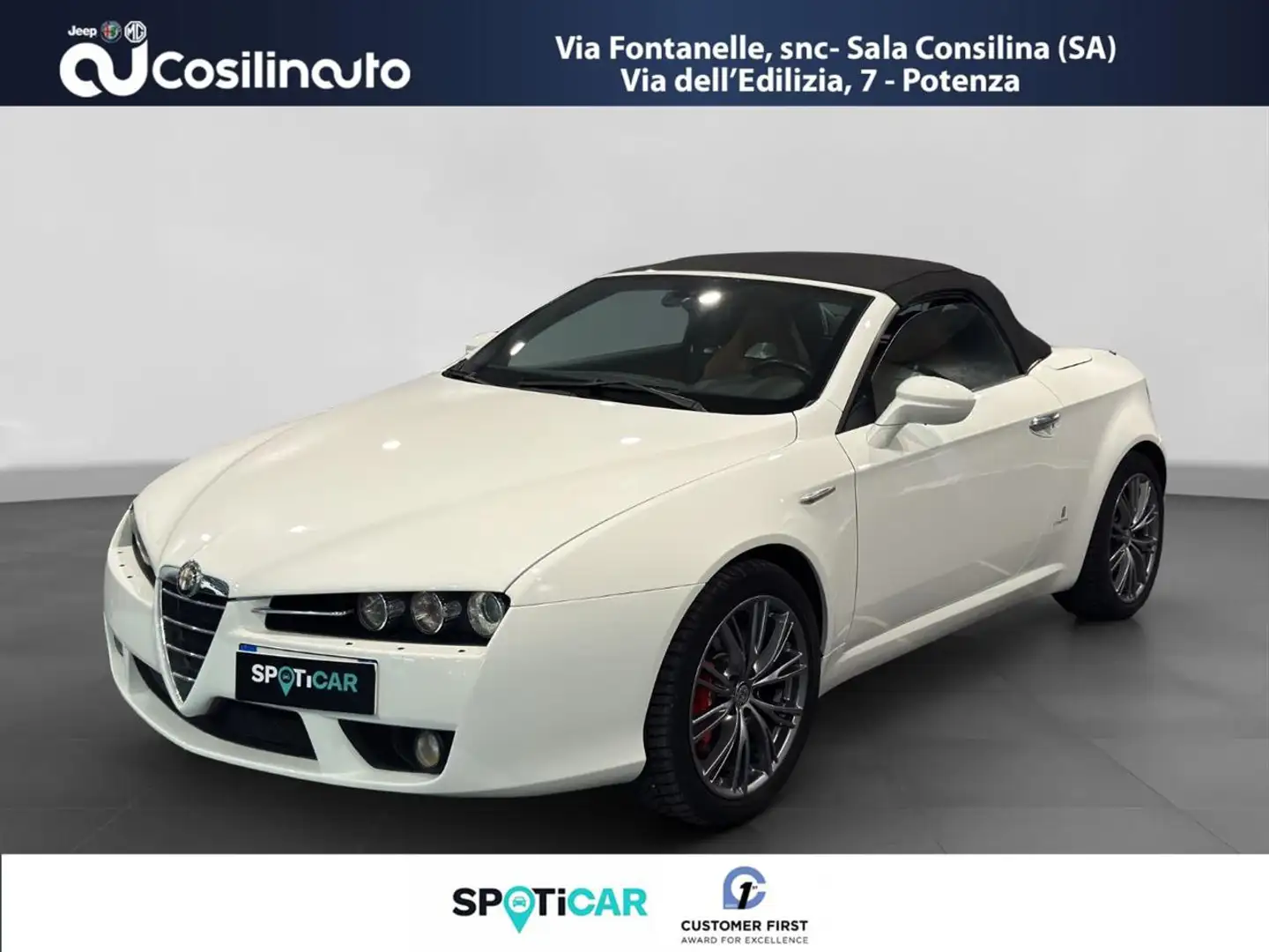 Alfa Romeo Spider 2.4 JTDm 200Cv Exclusive Bianco - 1