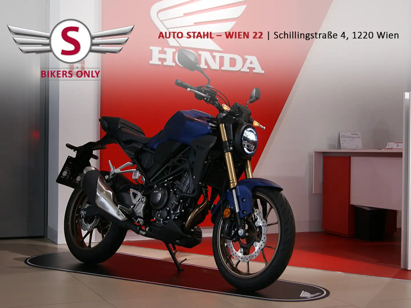 Honda CB 300R Blau - 1