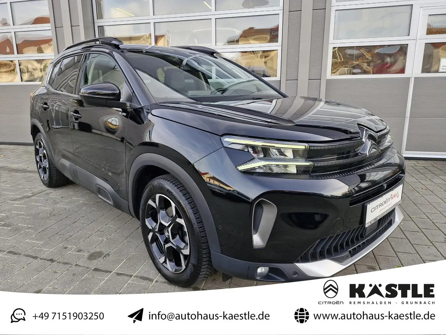 Citroen C5 Aircross Shine Pack BHDi 130 EAT8 *360°Kam+Park-Assist*SHZ Schwarz - 1