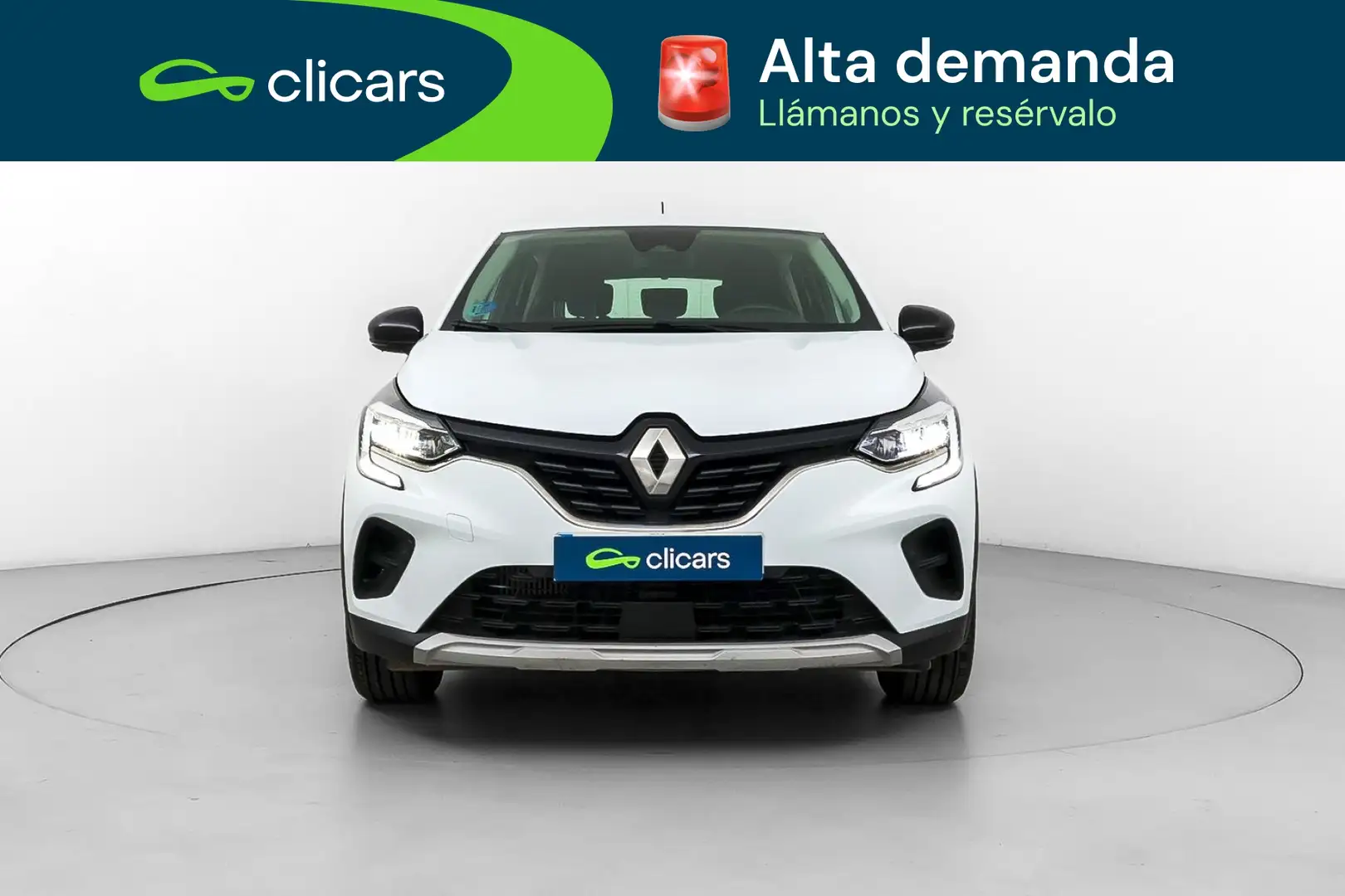 Renault Captur TCe Evolution 74kW GLP Blanco - 2