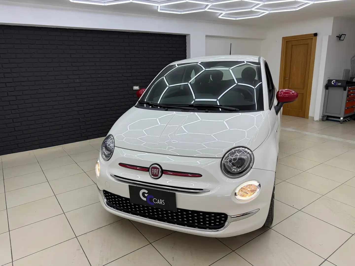 Fiat 500 1.0 hybrid (Red) 70cv soli 22000 Blanc - 2