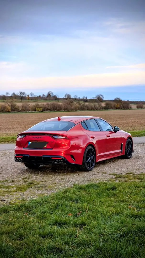 Kia Stinger GT mit Bastuck Abgasanlage Rot - 2
