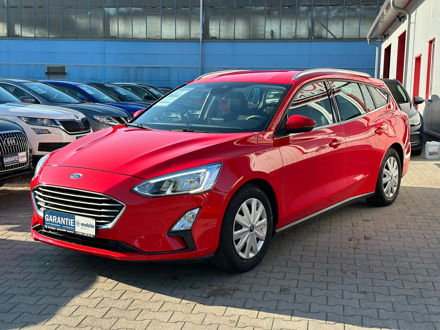 Ford Focus 1.0 EcoBoost*NAVI*KLIMA*PDC*TEMPO*TüV Neu! Rot - 1