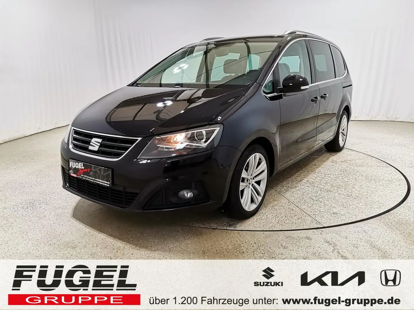 SEAT Alhambra 2.0 TDI DSG Style 7S|Xen.|Navi|Pano|RFK Schwarz - 1