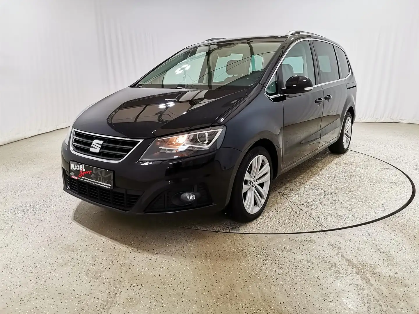 SEAT Alhambra 2.0 TDI DSG Style 7S|Xen.|Navi|Pano|RFK Schwarz - 2