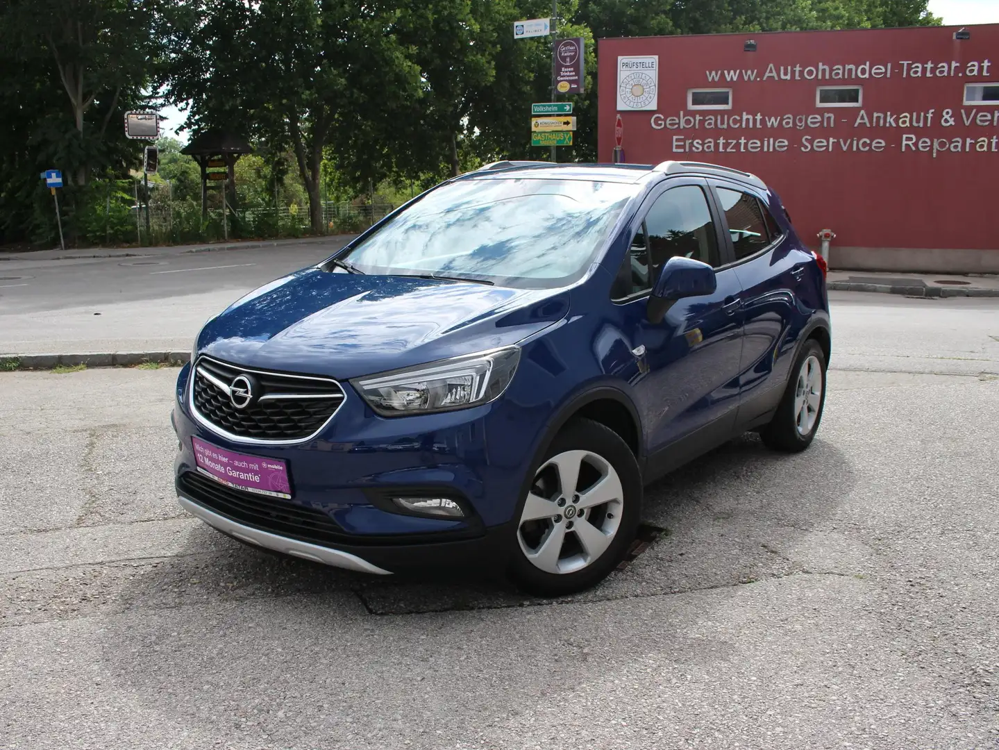 Opel Mokka X 1,4 Turbo - Pickerl Neu - Anhängervorrichtung ! Blau - 2