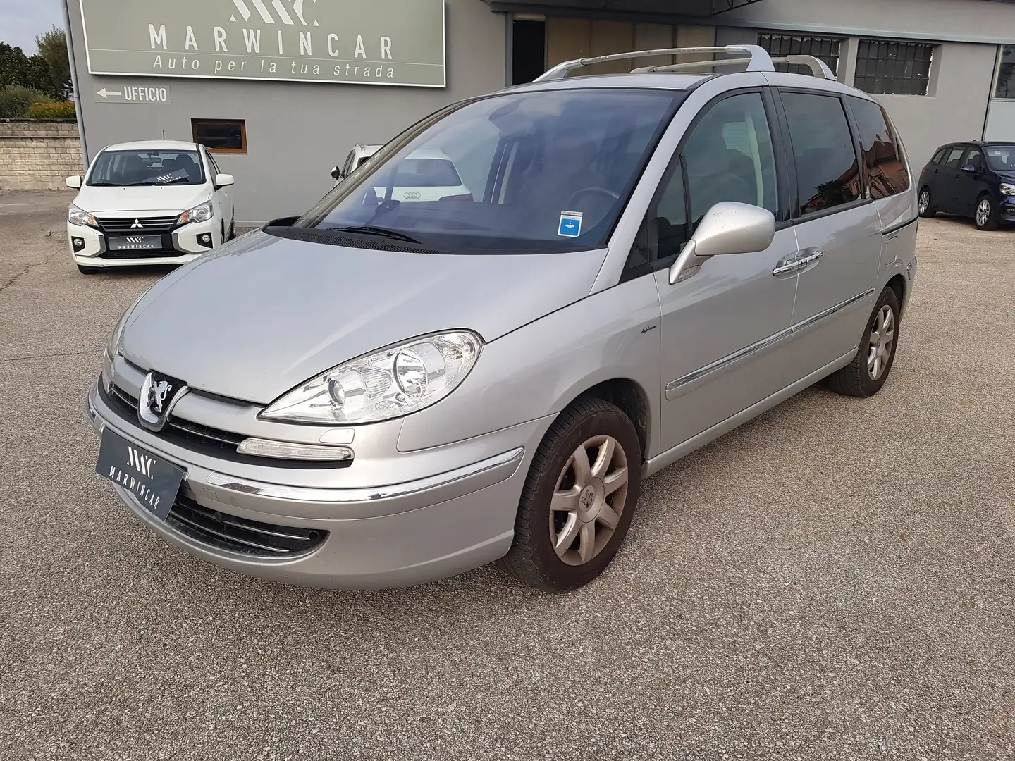 Peugeot 807 2.0 hdi 16v 163CV 7 POSTI E5 GANCIO TRAINO NAVI srebrna - 1