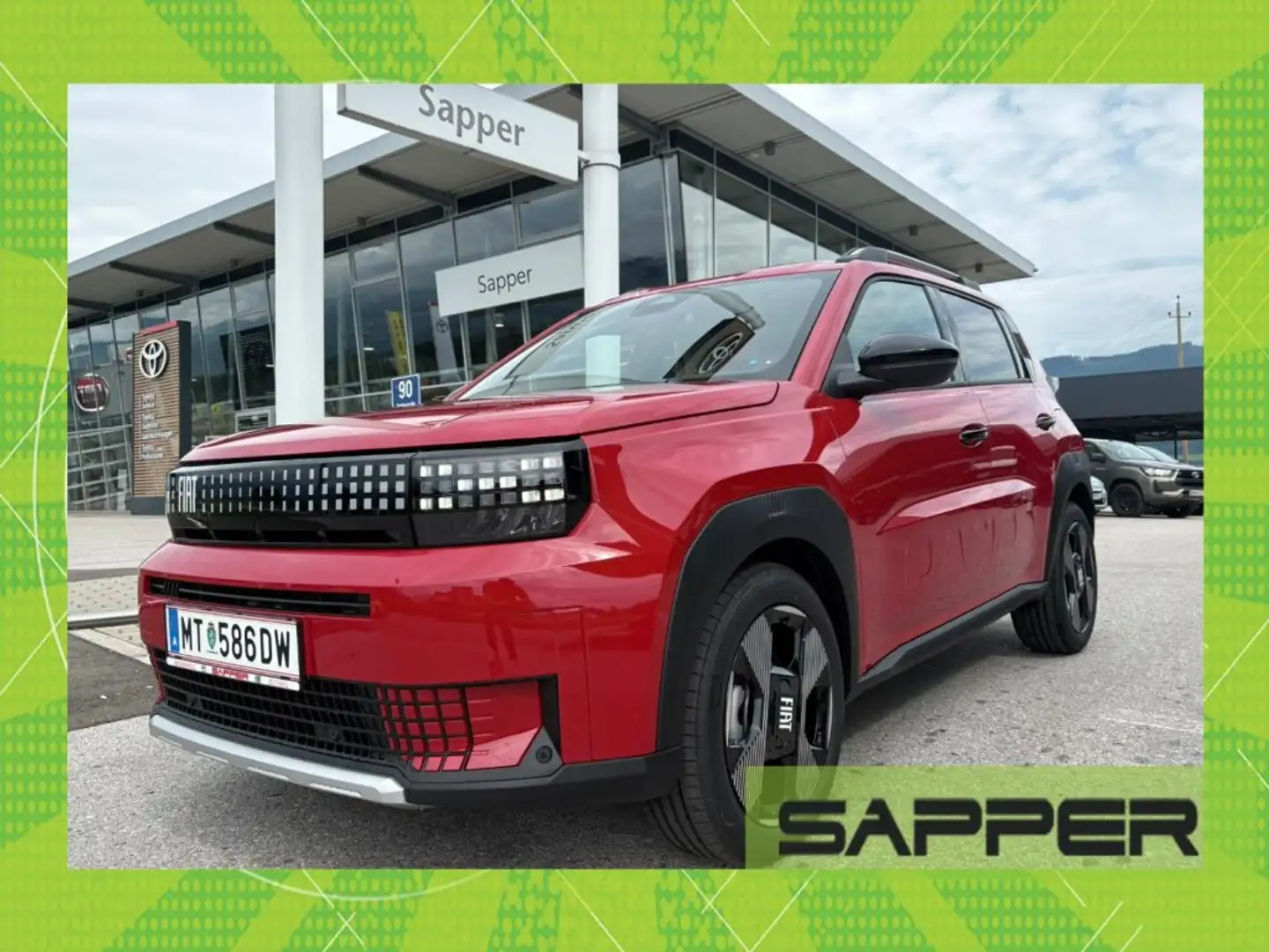 Fiat Grande Panda Hybrid 100 6-Gang eDCT Pop Rot - 1