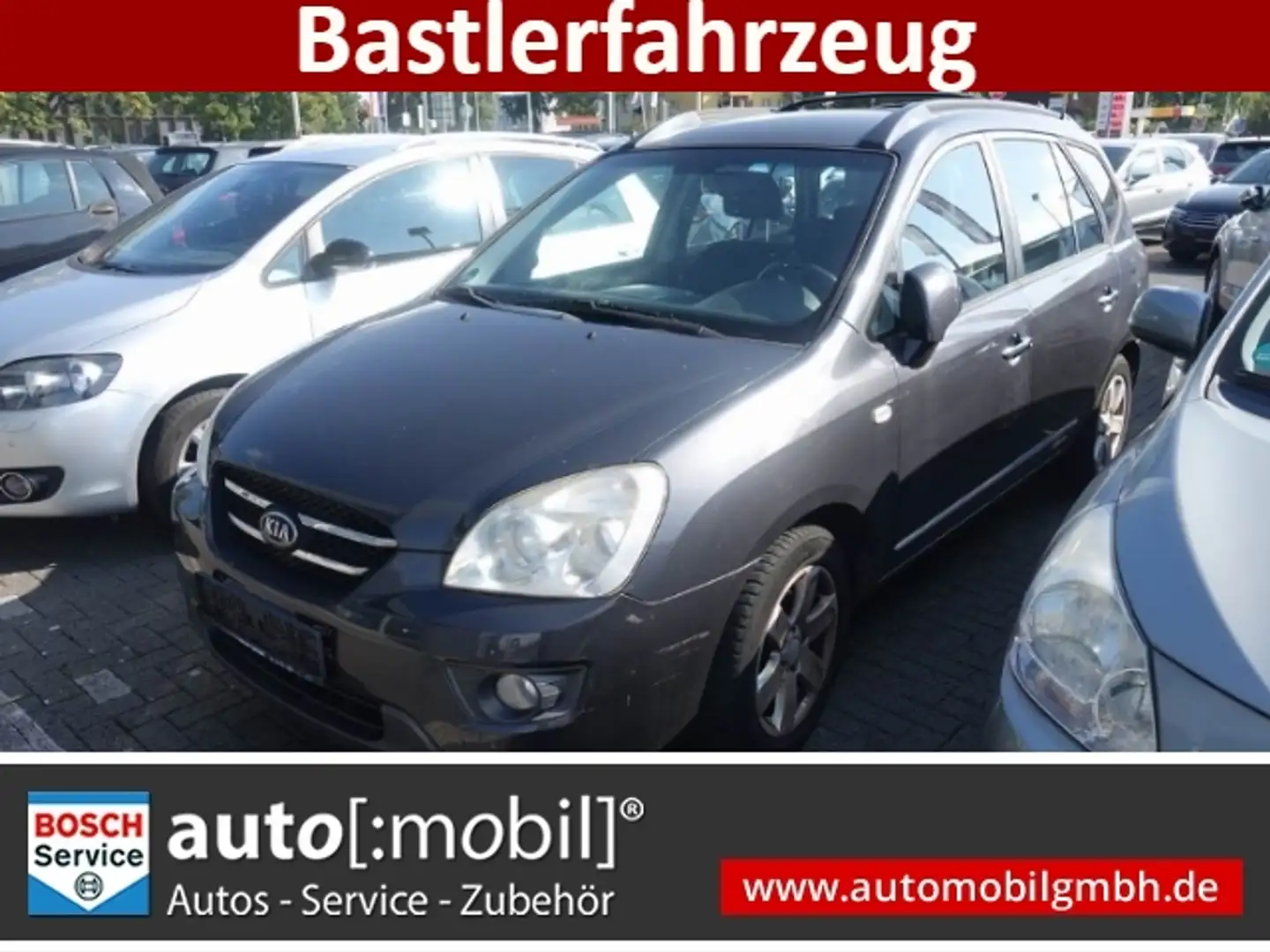 Kia Carens EX 2.0 CRDi DPF ,UN Schwarz - 1