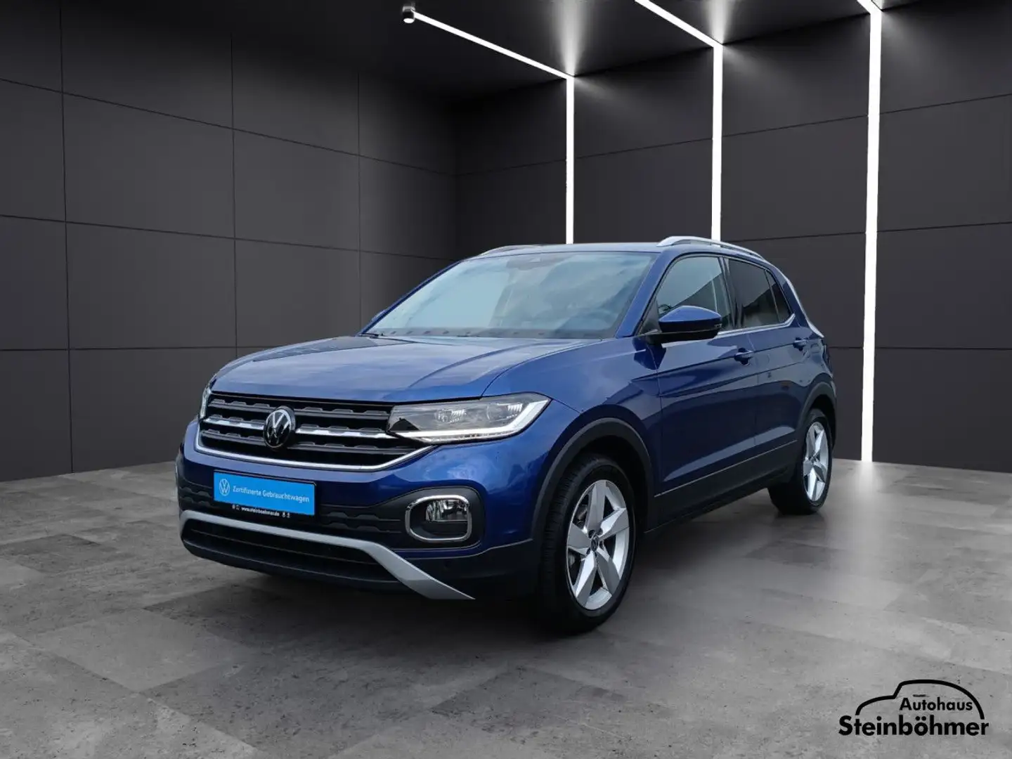 Volkswagen T-Cross Style 1.5 TSI DSG AHK NAVI Kamera APP LED Blu/Azzurro - 2