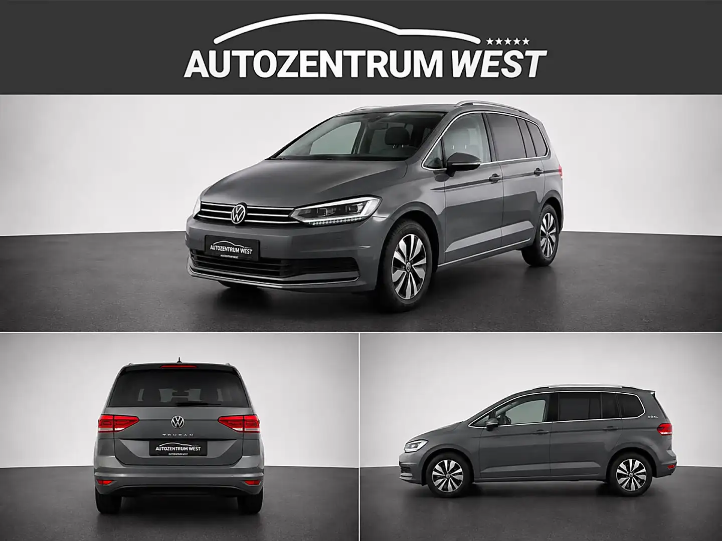 Volkswagen Touran 1.5 TSI 7Sitze...Matrix/Navi/AHK/ACC Grau - 1