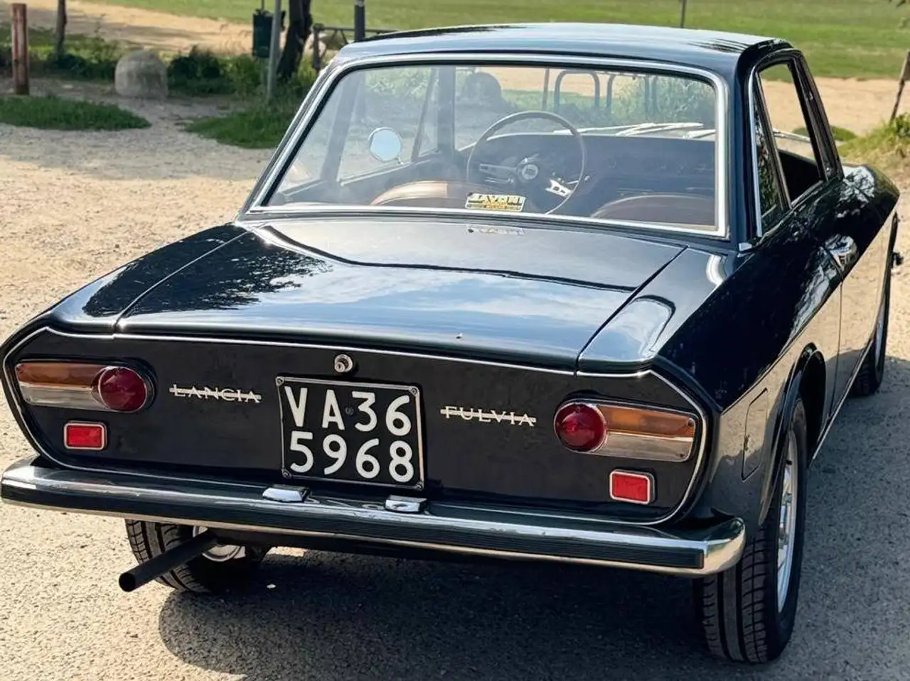 Lancia Fulvia Coupé 1.3 S seconda serie – Monofamiliare – CRS ASI – Blu Ministeriale, foto 3