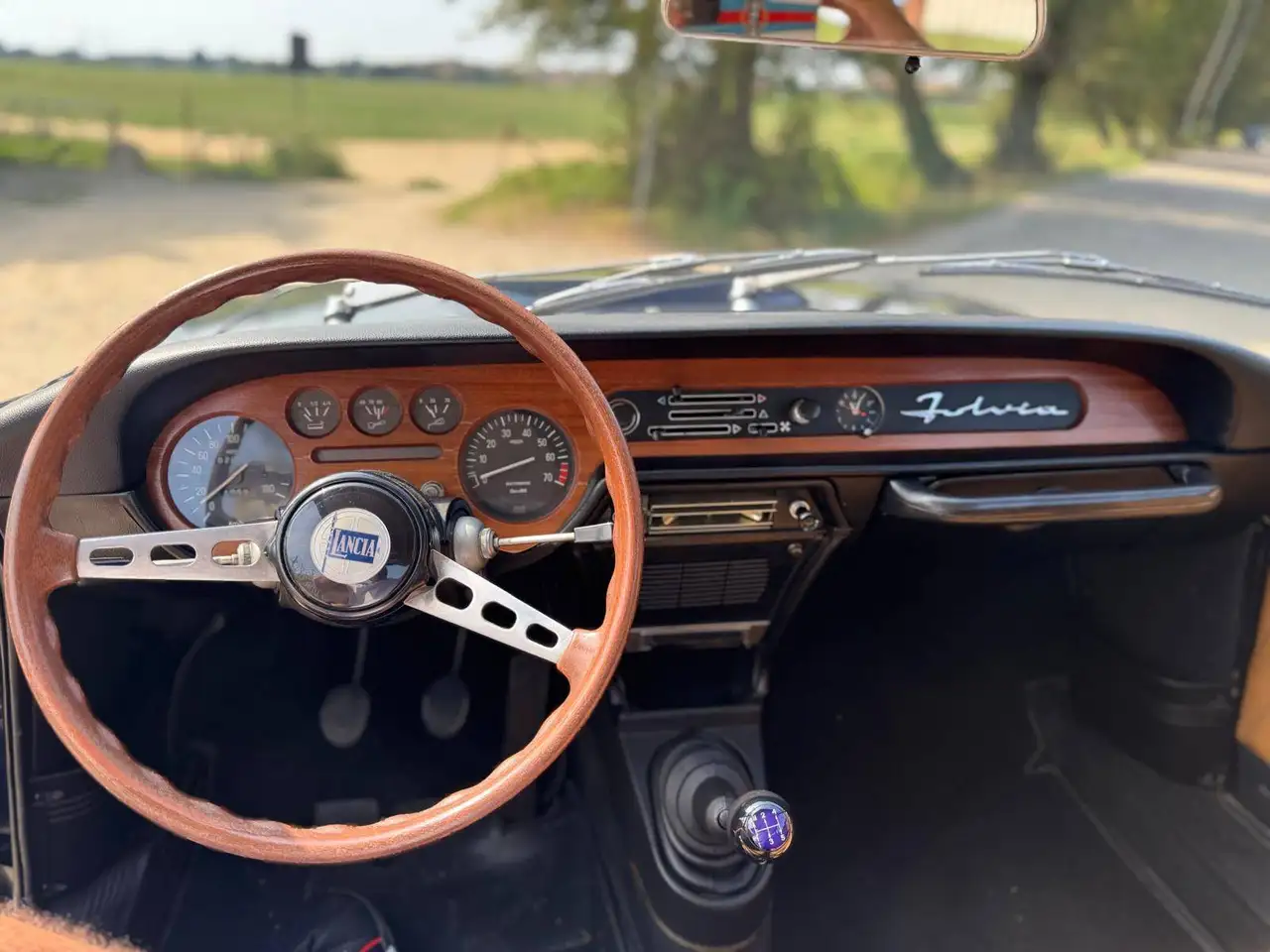 Lancia Fulvia Coupé 1.3 S seconda serie – Monofamiliare – CRS ASI – Blu Ministeriale, foto 8