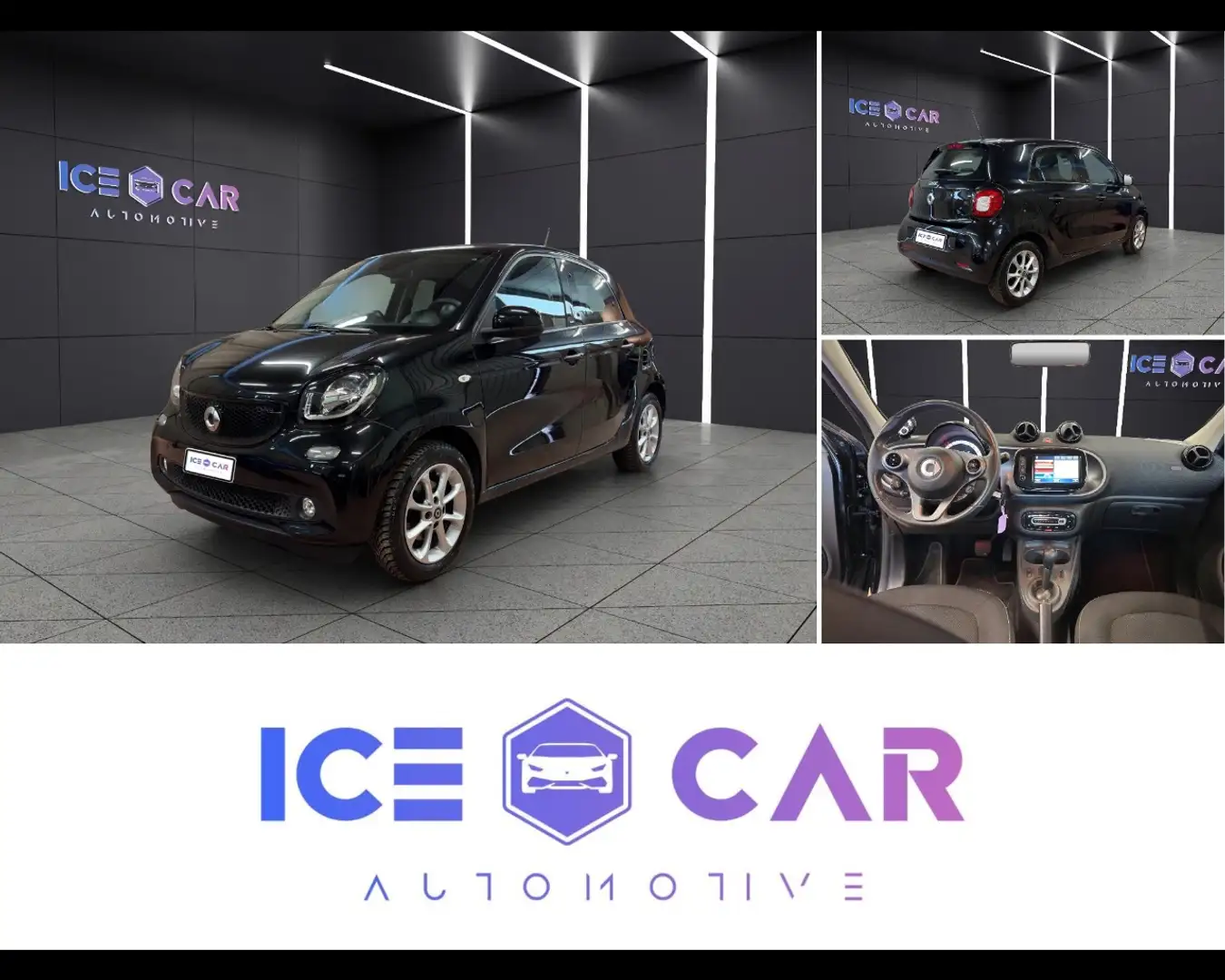 smart forFour 0.9 Turbo twinamic Passion LED NAVII Nero - 1