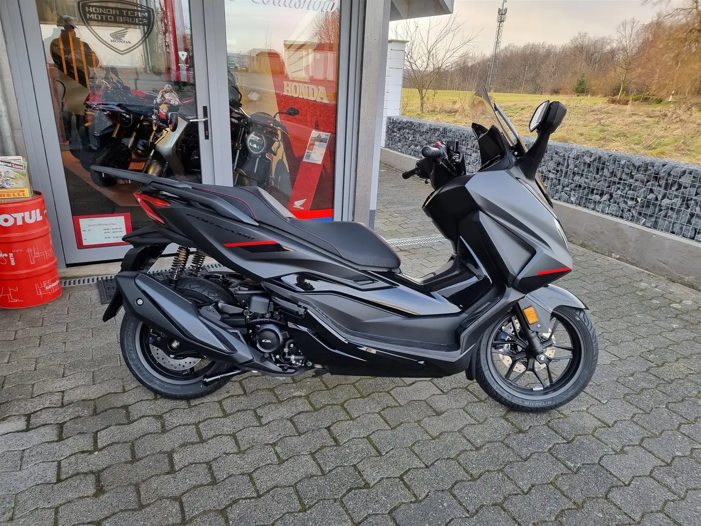 Honda Forza 350 Special Edition Серый - 2