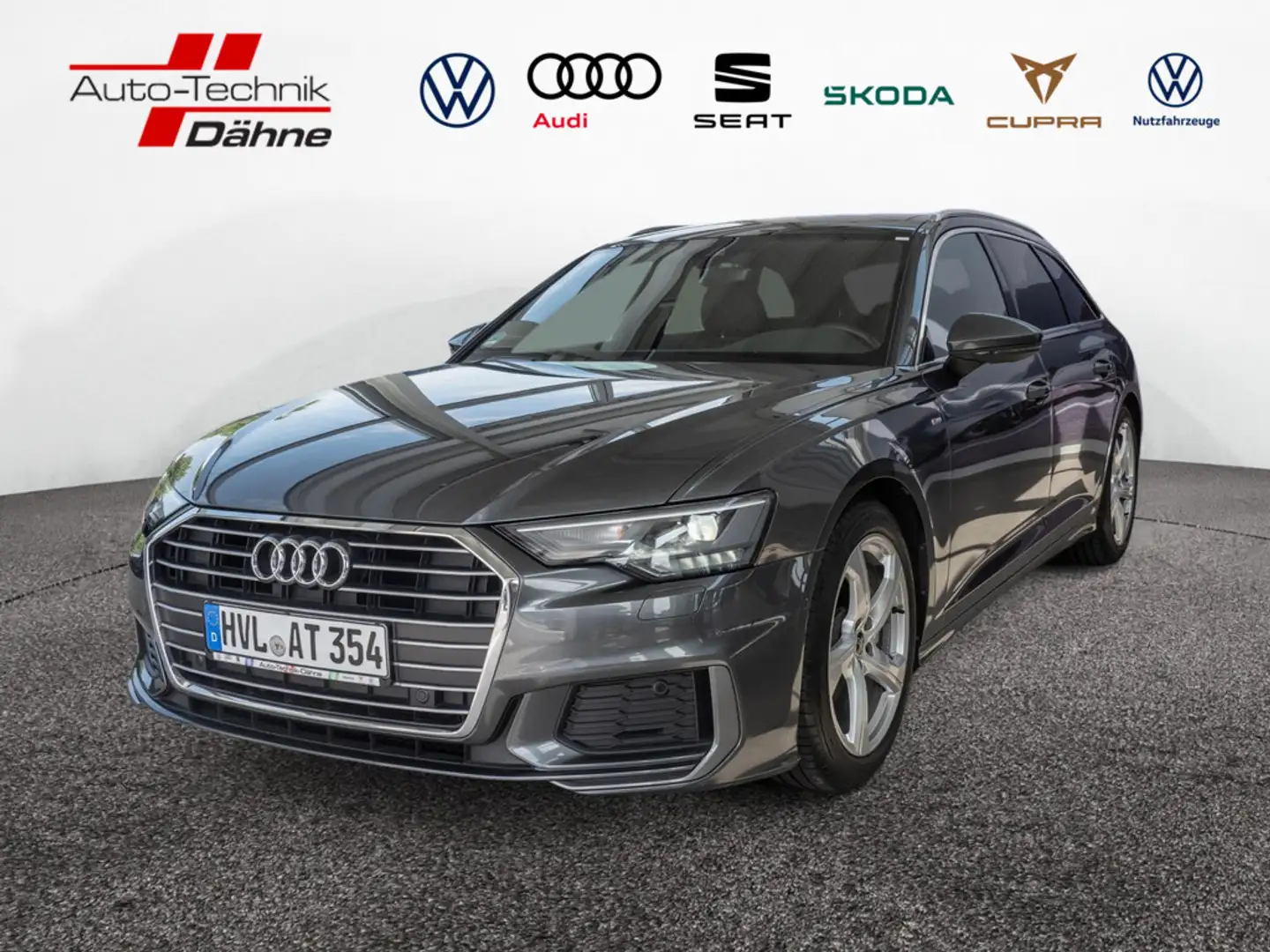 Audi A6 Avant 40 2.0 TDI sport S line SHZ LED PANO Grau - 1