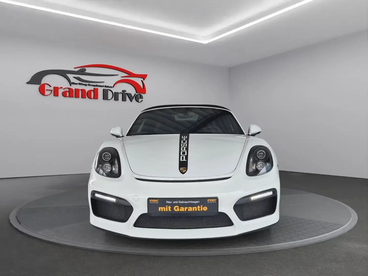 Porsche Boxster Spyder 3.8l 375 ch / ALCANTARA Blanc - 2