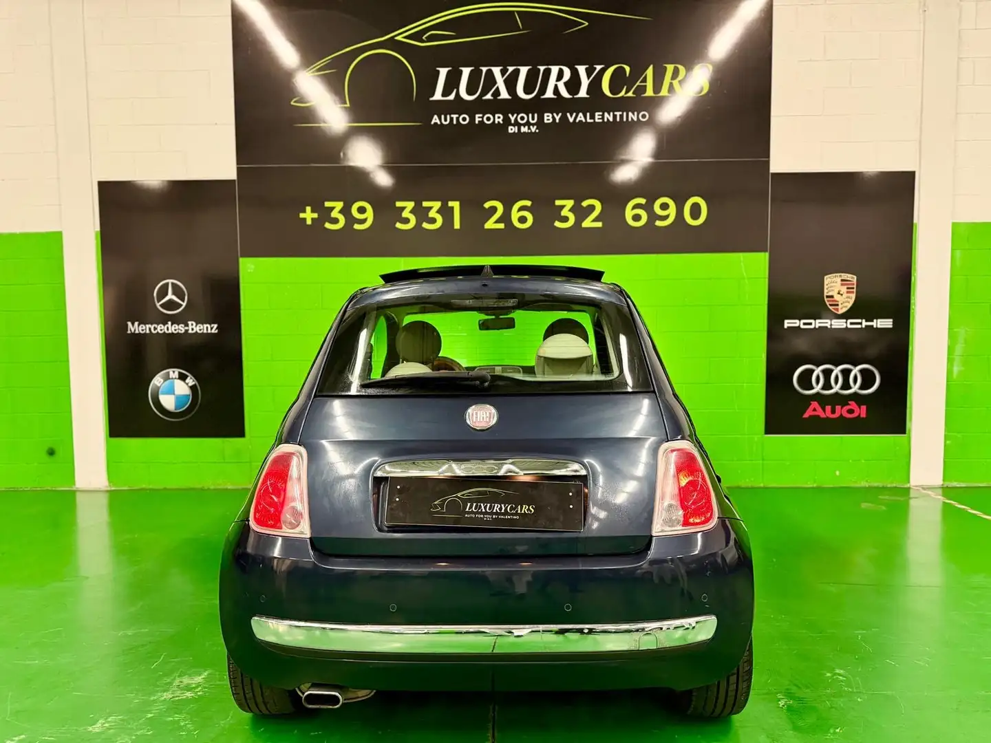 Fiat 500 500 1.2Benzina Full Edition Top 51KW 69CV Blauw - 2