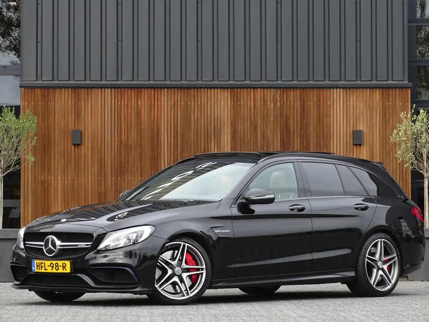 Mercedes-Benz C 63 AMG Estate S V8 BI-Turbo 511PK C63 Designo / Burmester Noir - 1
