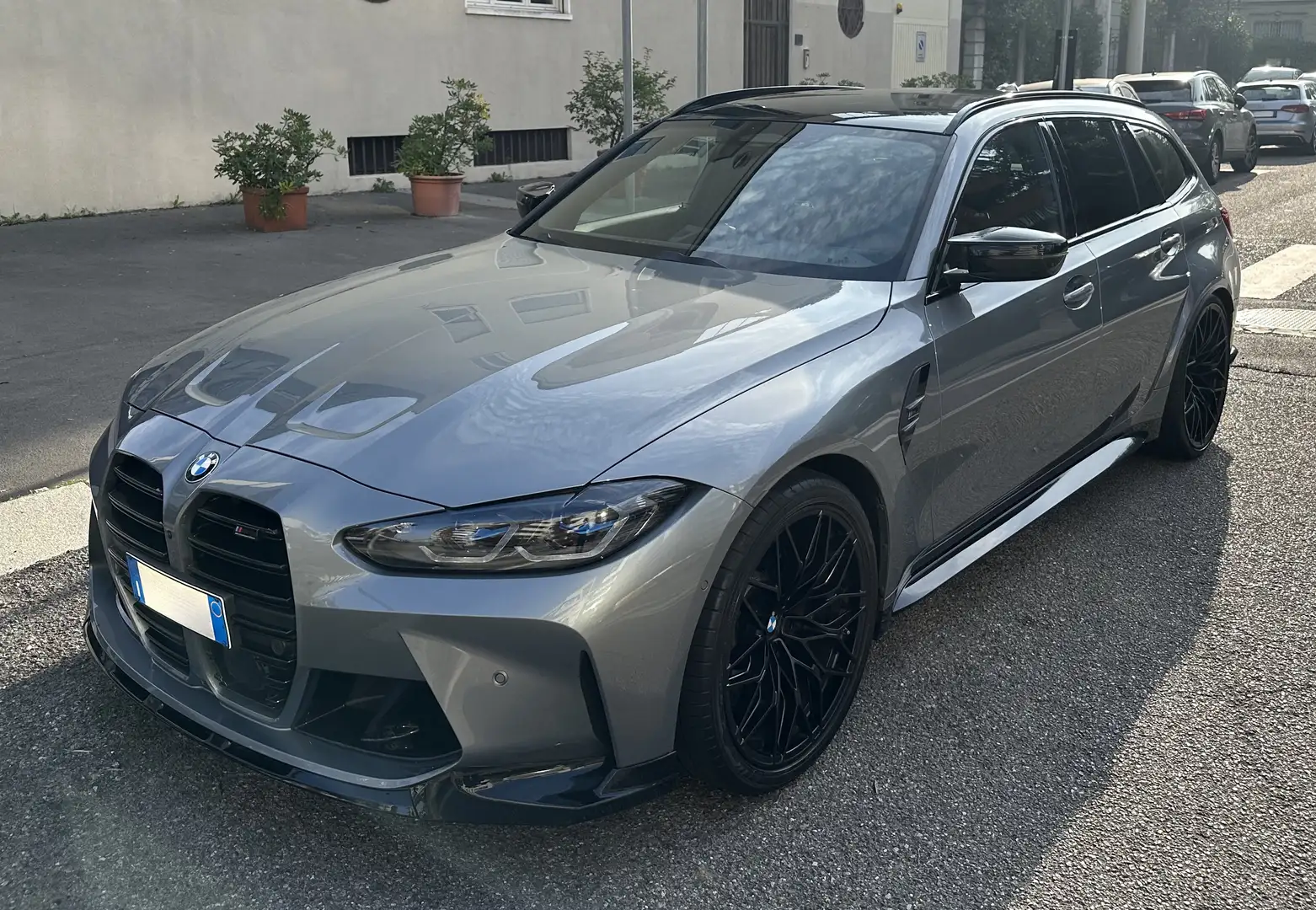 BMW M3 M3 Touring 3.0 Competition M xdrive auto Grigio - 1