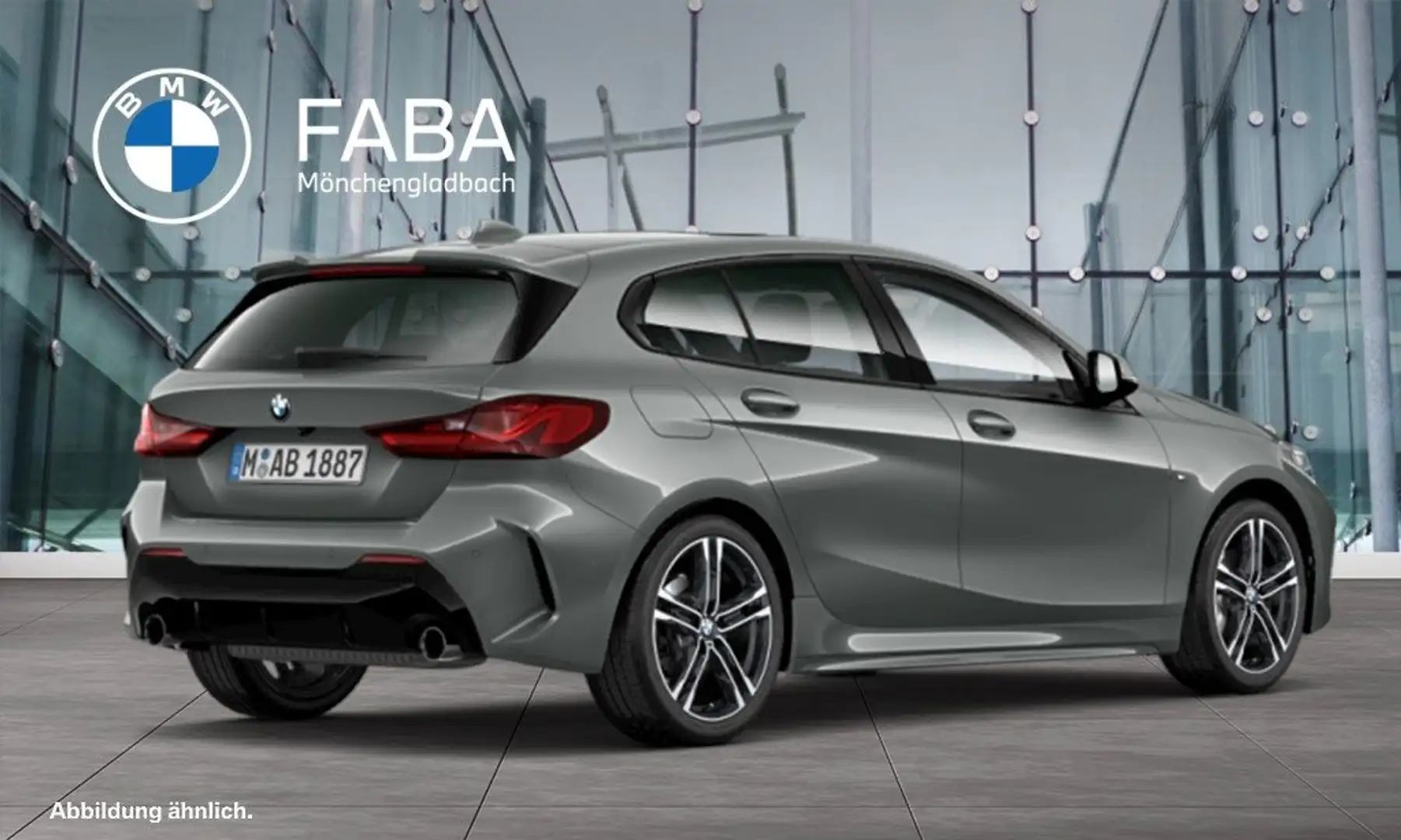 BMW 120 d M Sport HiFi DAB LED WLAN Pano.Dach Grau - 2