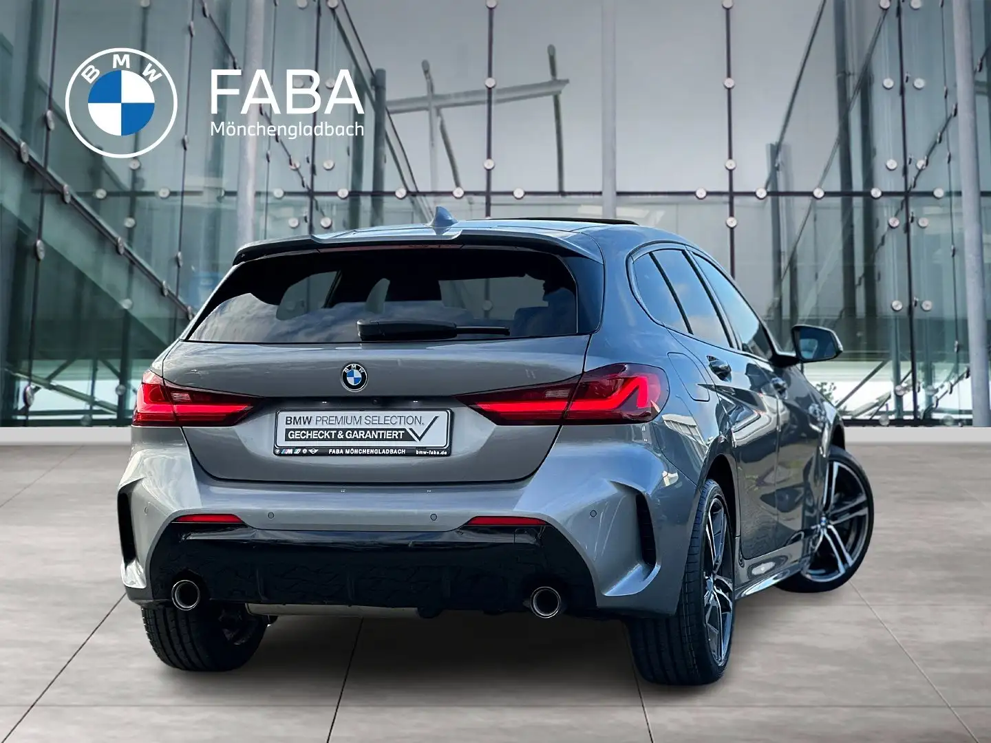 BMW 120 d M Sport HiFi DAB LED WLAN Pano.Dach Gris - 2