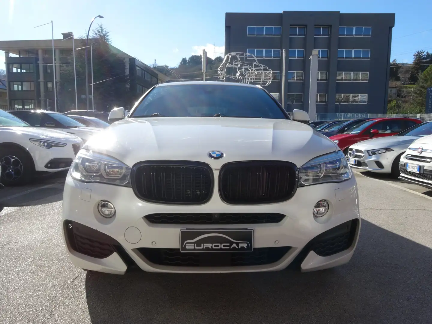 BMW X6 xdrive30d Msport 249cv auto Weiß - 1
