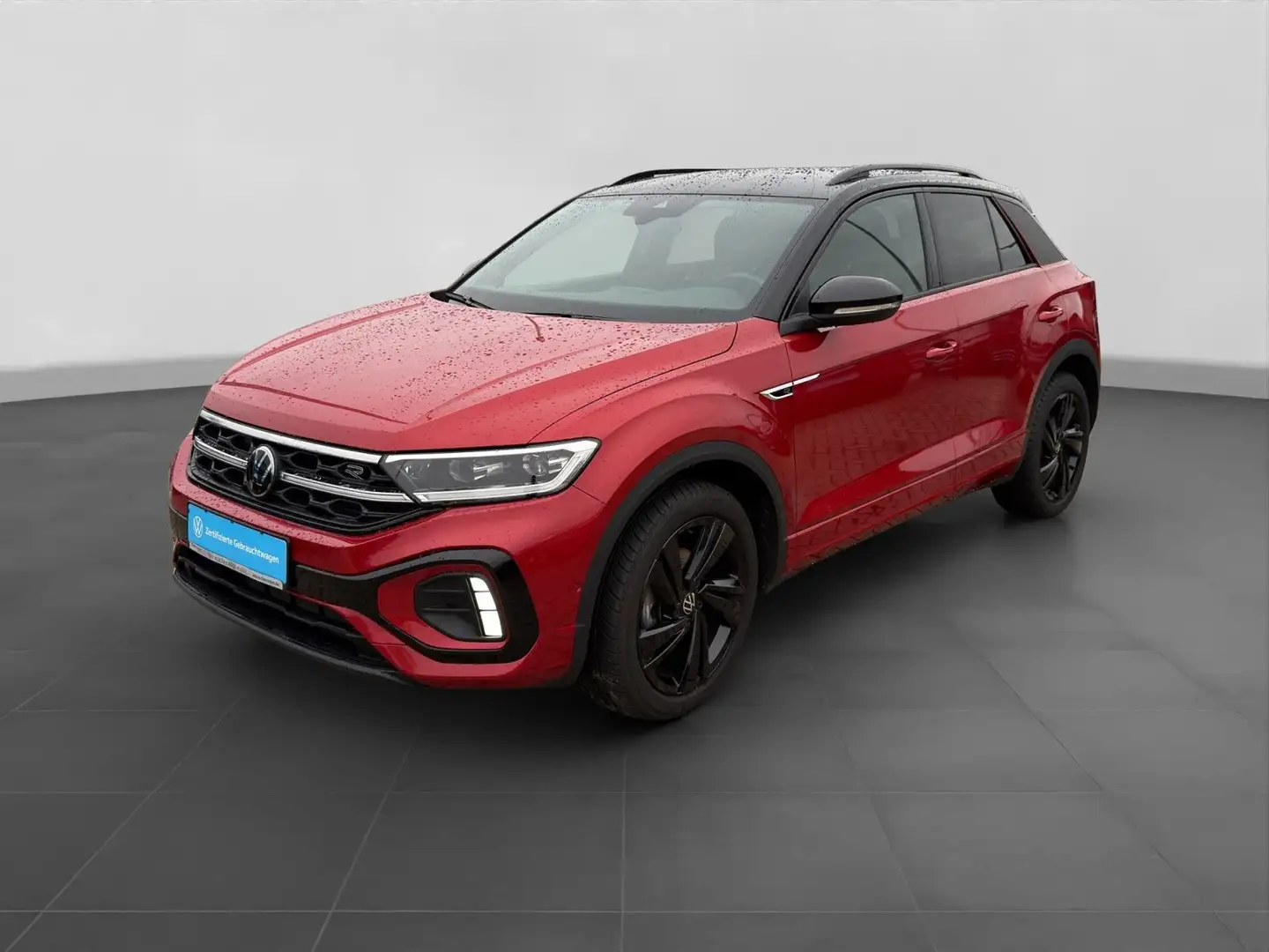 Volkswagen T-Roc 1.5 TSI DSG R-LINE BLACK STHZG MATRIX ASSI Rot - 2