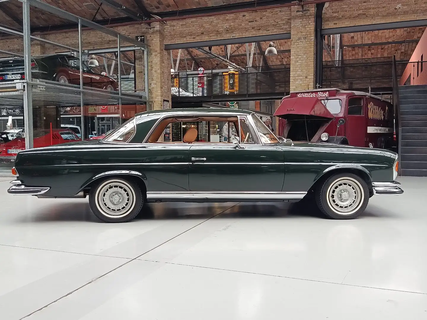 Mercedes-Benz 280 SE 3.5l Flachkühler-Coupé - Top! Grün - 1