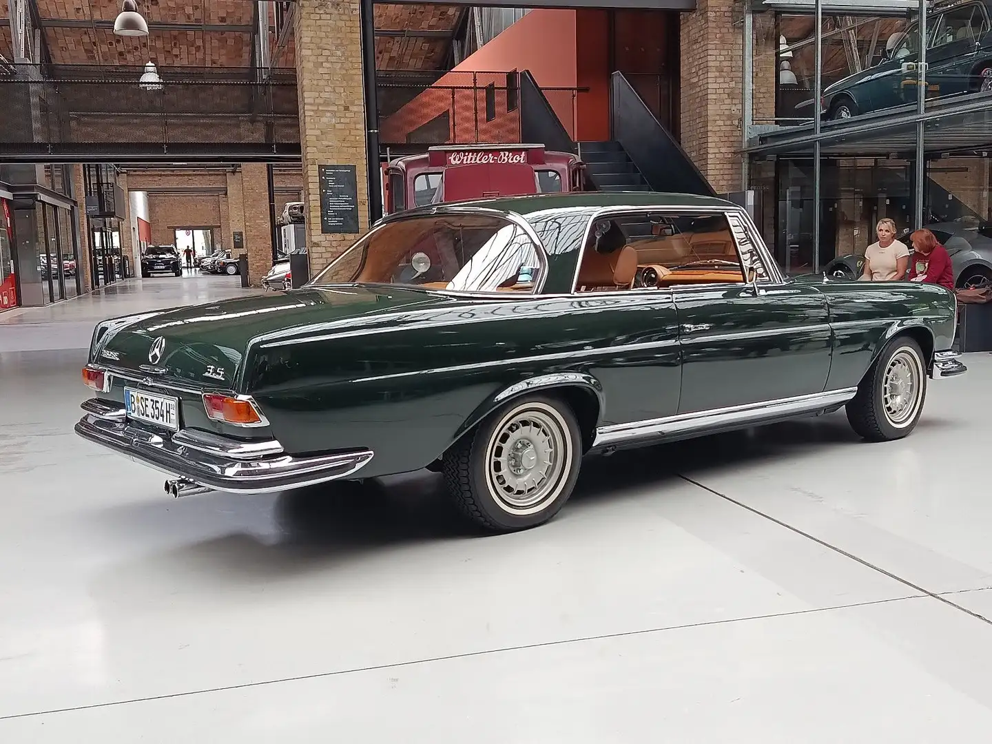 Mercedes-Benz 280 SE 3.5l Flachkühler-Coupé - Top! Grün - 2