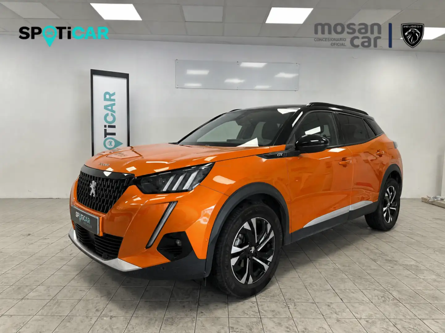 Peugeot 2008 A 1.2 PURETECH 130 GT GPS L17 RADAR AV AR+CAM Naranja - 1