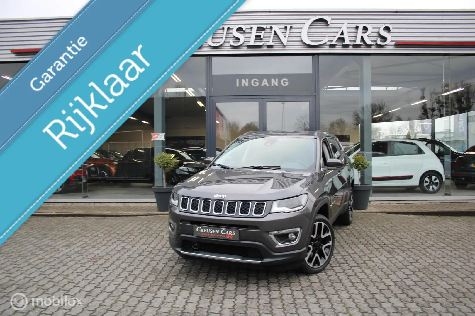 Jeep Compass 1.4 MultiAir Limited 4x4/Trekhaak/Stuur/stoelverw/ Gris - 1