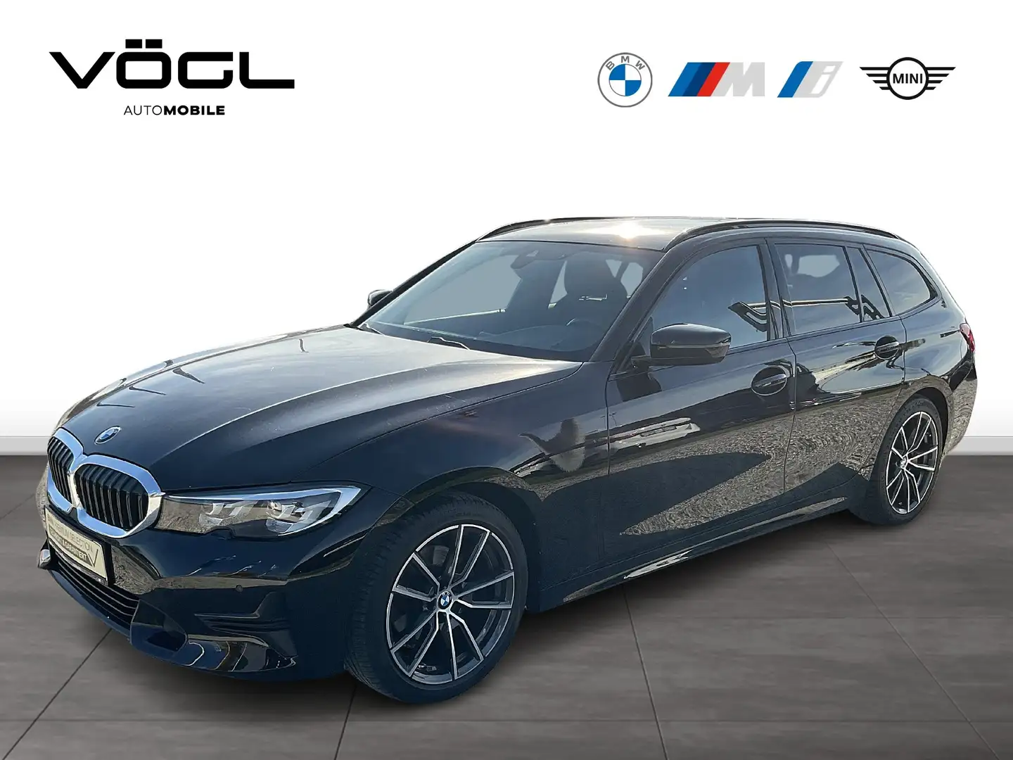 BMW 320 d Touring Sport Line AHK Tempomat Noir - 1