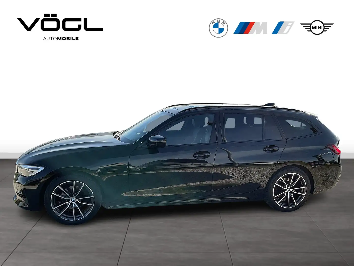 BMW 320 d Touring Sport Line AHK Tempomat Noir - 2