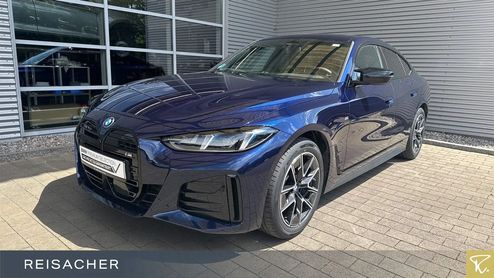 BMW i4 M50 xDrive GC Navi HUD 360° H&K ACC adLED Blau - 1