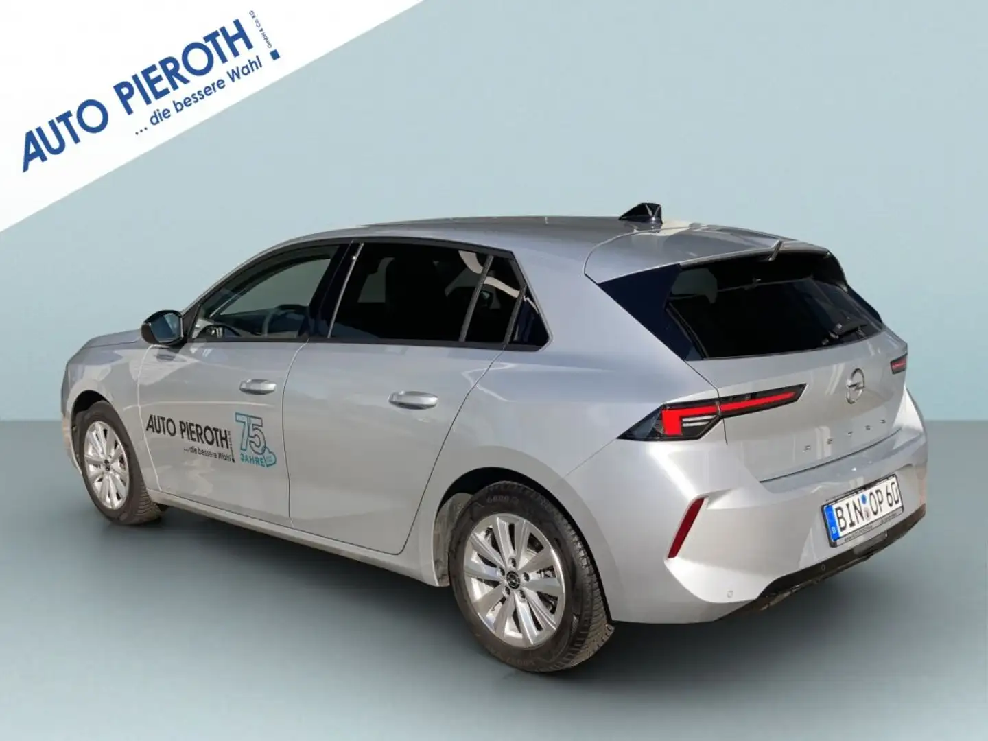 Opel Astra 1.2 Turbo Elegance (L) Silber - 2