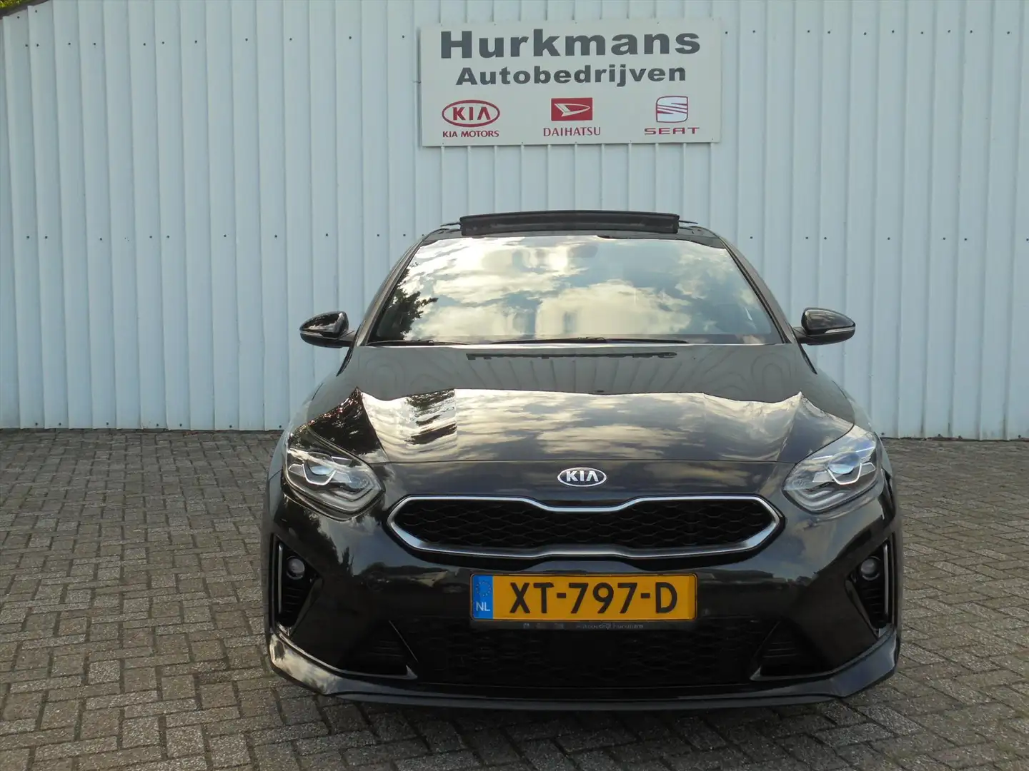 Kia Ceed / cee'd 1.0 T-GDi 120PK GT-LINE 1e EIG TOP ONDERHOUDEN Zwart - 2