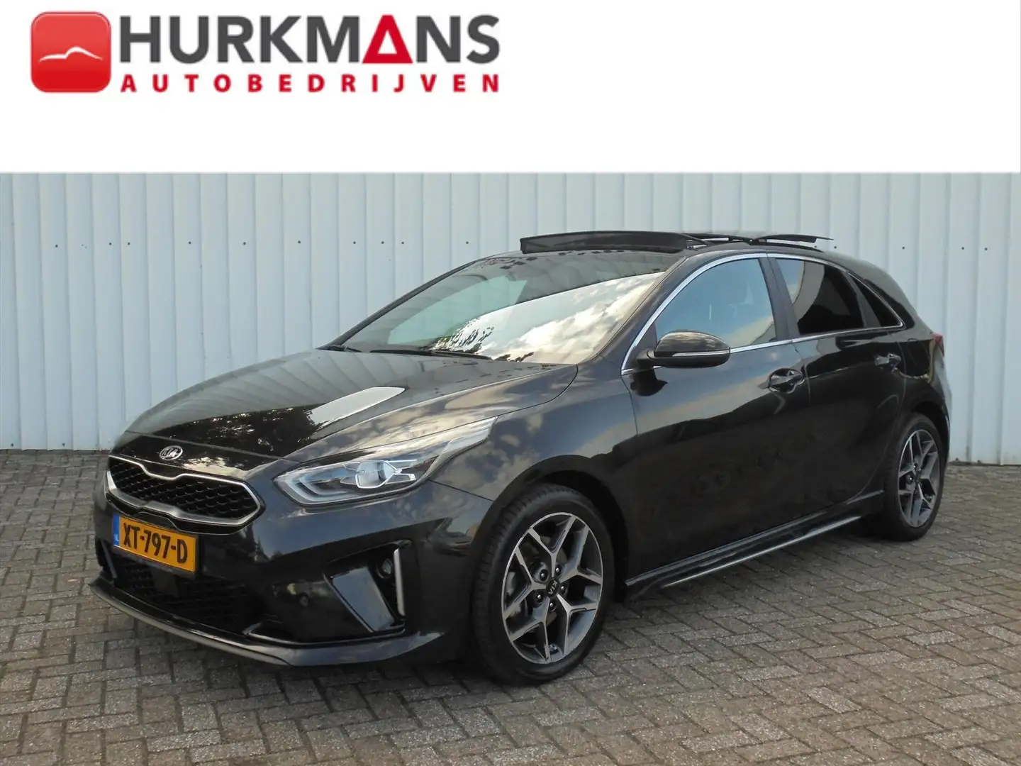 Kia Ceed / cee'd 1.0 T-GDi 120PK GT-LINE 1e EIG TOP ONDERHOUDEN Zwart - 1