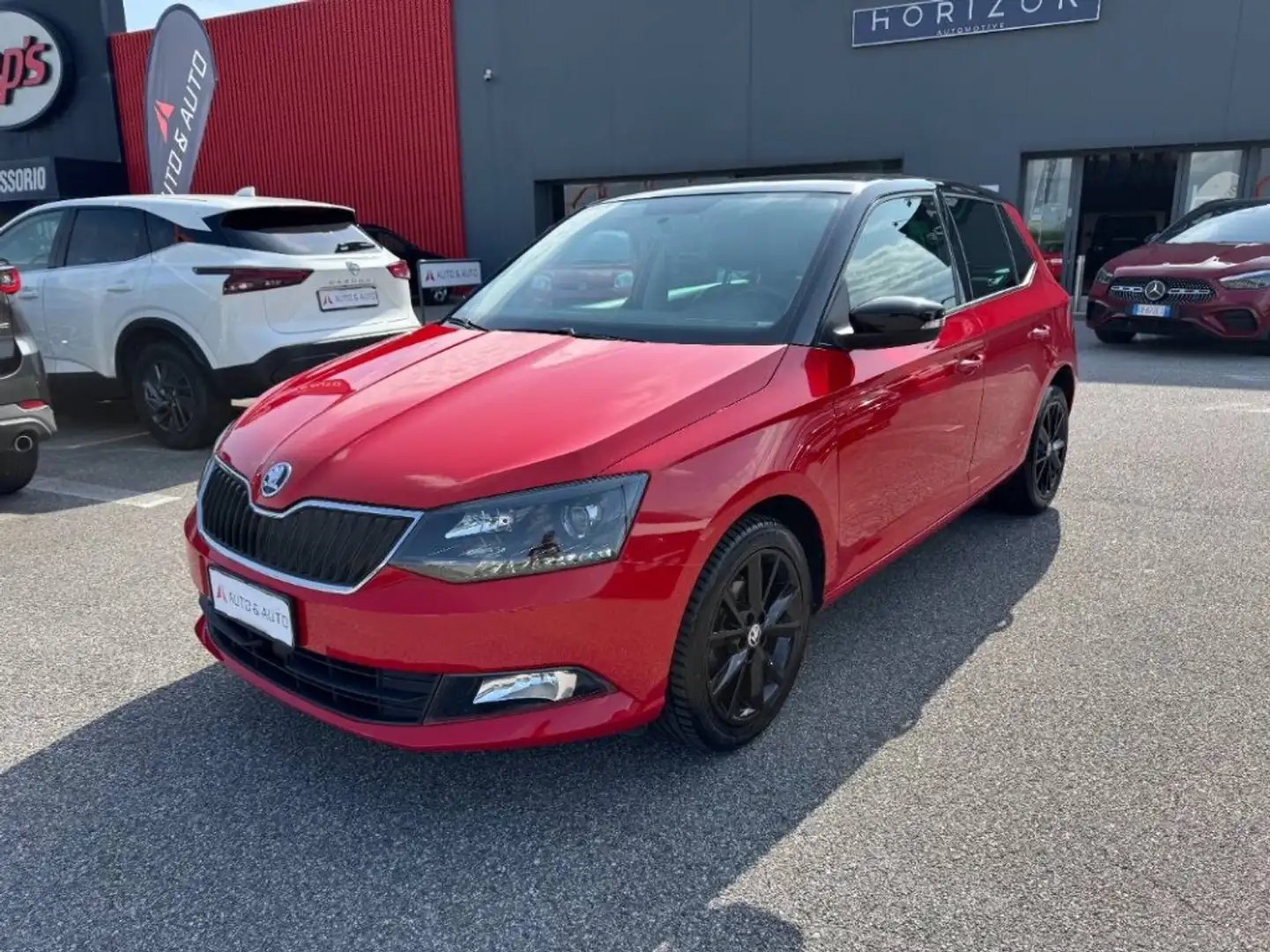 Skoda Fabia 1.0 mpi Monte Carlo 75cv Rouge - 1
