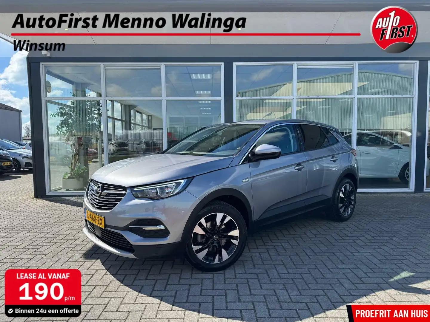 Opel Grandland X 1.2 Turbo Business Executive | Trekhaak | Navi | C Gris - 1