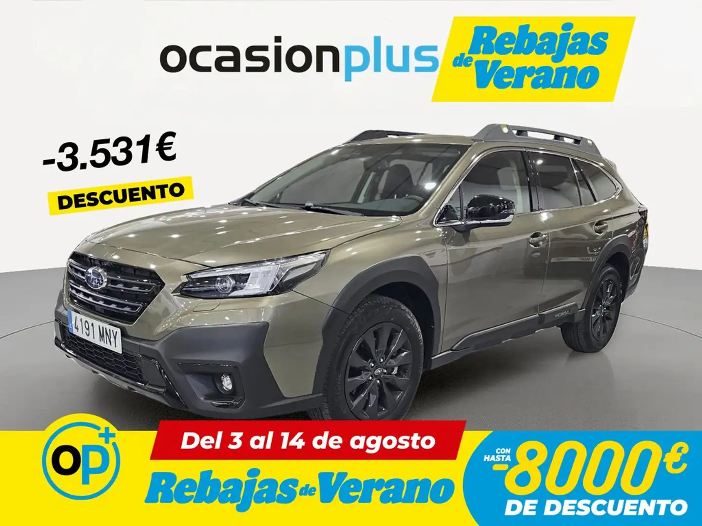 Subaru OUTBACK 2.5 Field CVT Verde - 1