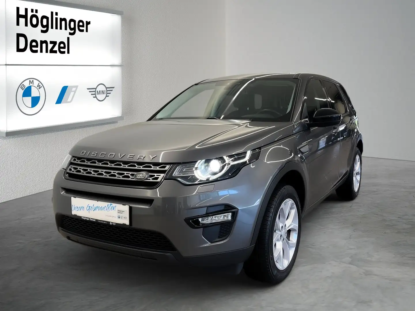 Land Rover Discovery Sport 2,0 TD4 150 4WD Pure Grau - 1