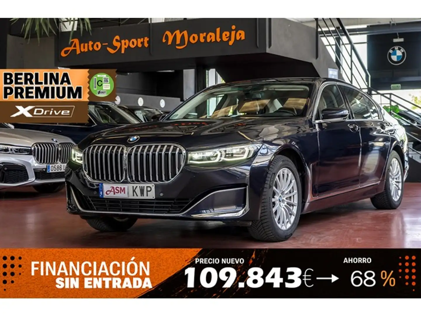BMW 740 740dA xDrive Azul - 1