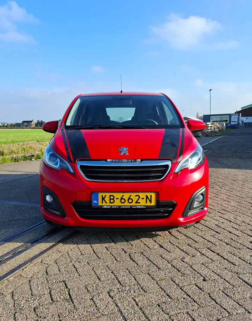 Peugeot 108 1.0 e-VTi Active 5Drs 2016 Airco Rouge - 2
