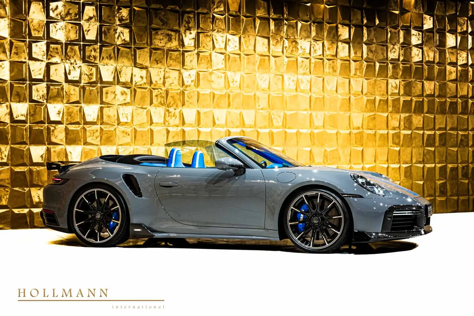 Porsche 992 911 Turbo S Cabriolet+BRABUS 720+CUSTOMIZED + Grau - 2
