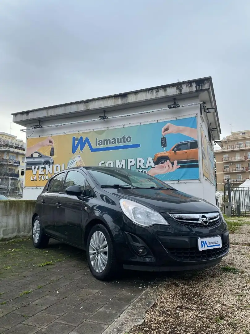 Opel Corsa 1.2cc GPL 86cv OK NEOPATENTATI BLUETOOTH CLIMA Black - 1