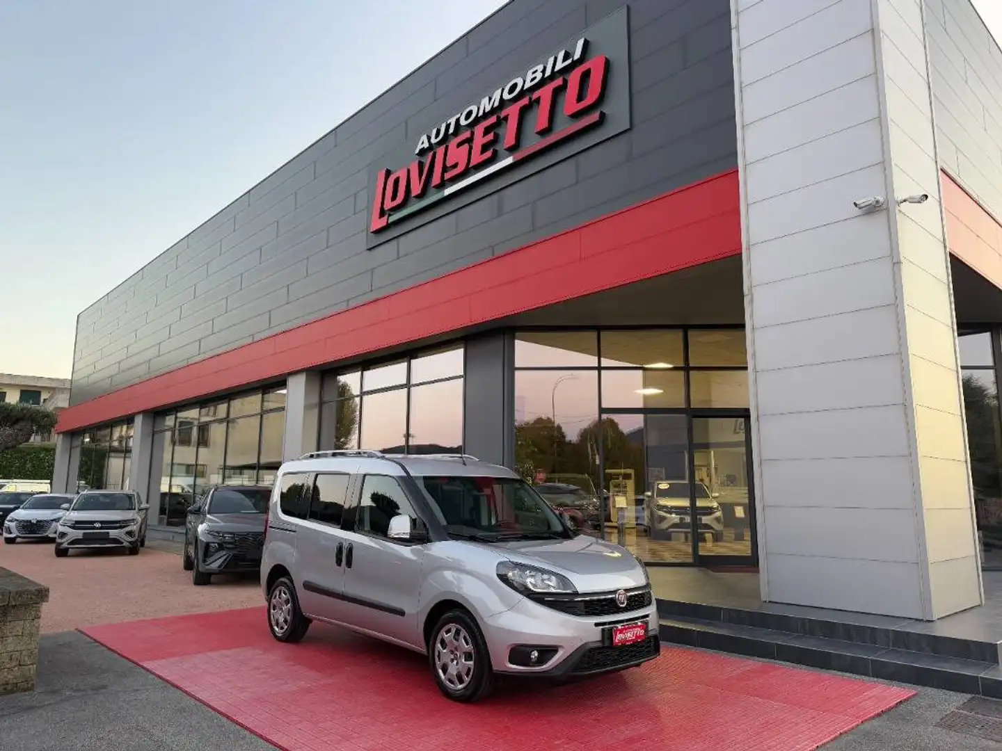 Fiat Doblo 1.6 mjt 16v Easy 120cv my19 Argent - 1