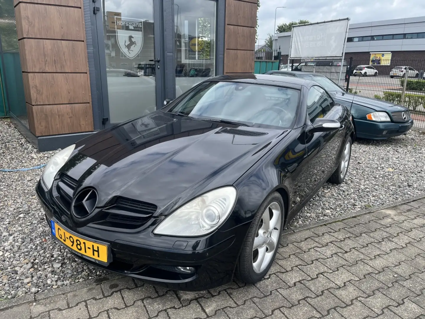 Mercedes-Benz SLK 280 V6 CABRIO*AUTOM, 231 PK ! LEDER Noir - 1