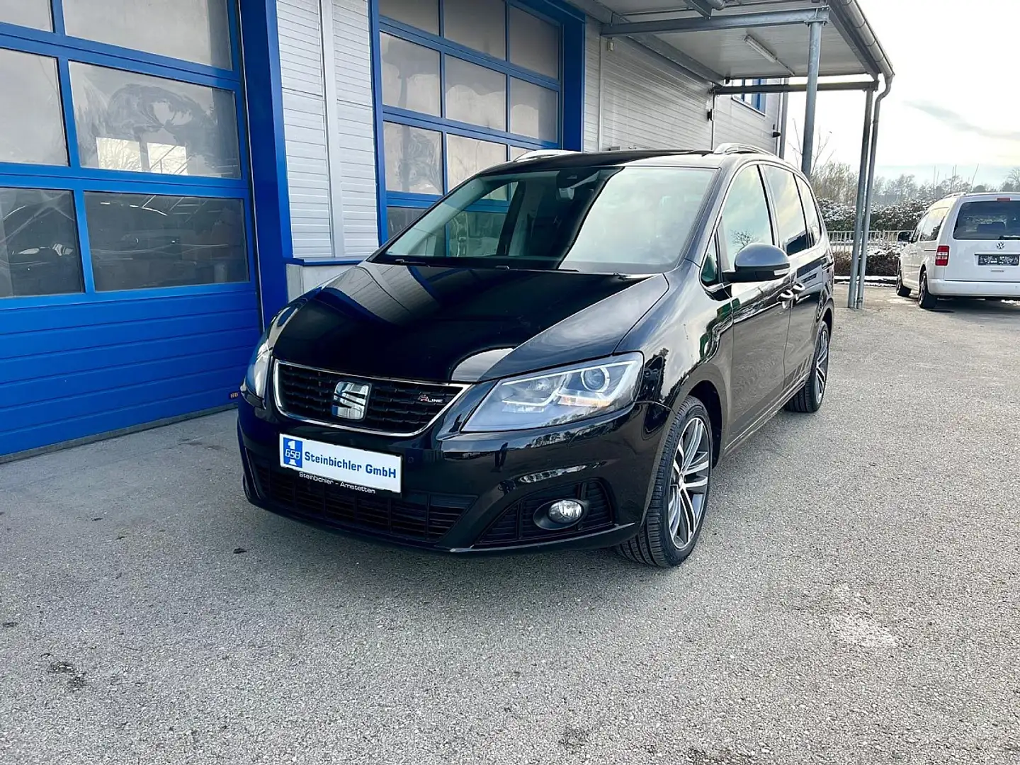 SEAT Alhambra FR 2,0 TDI DSG 4WD,Pano,ACC,el.AHK, Schwarz - 2